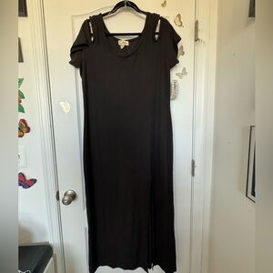 Derek Heart Black Maxi dress